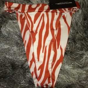 High waist bikini bottom